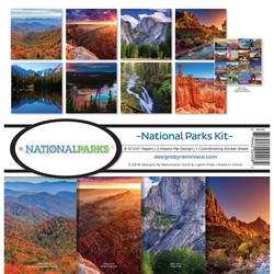 Reminisce National Parks -paperipakkaus 12