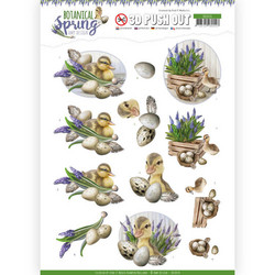 Amy Design Botanical Spring 3D-kuvat Happy Ducks