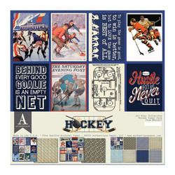 Authentique Collection Kit Hockey, 12