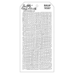 Tim Holtz Burlap -sapluuna