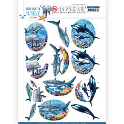 Amy Design Underwater World 3D-kuvat Big Ocean Animals