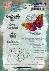 PaperArtsy France Papillon leimasinsetti 009