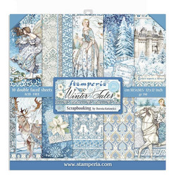 Stamperia paperipakkaus Winter Tales 12