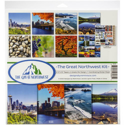 Reminisce The Great Northwest -paperipakkaus 12