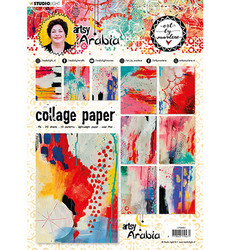 Studio Light paperipakkaus Collage Paper, Art By Marlene, Artsy Arabia