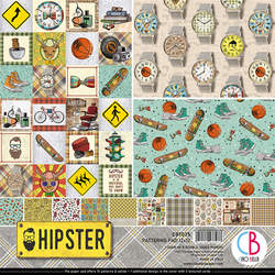 Ciao Bella Patterns Pad paperipakkaus Hipster 12