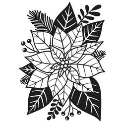 Darice kohokuviointikansio Poinsettia