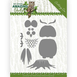 Amy Design Amazing Owls stanssisetti Build Up Owl