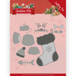 Amy Design Christmas Pets stanssisetti Christmas Cat
