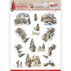 Amy Design Nostalgic Christmas 3D-kuvat Christmas Village