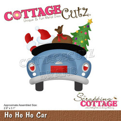 CottageCutz stanssi Ho Ho Ho Car