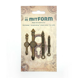 Mitform -metallikoristeet