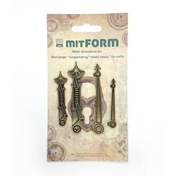 Mitform -metallikoristeet