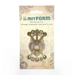 Mitform -metallikoristeet