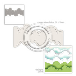 Polkadoodles Cloud Landscape -sapluuna