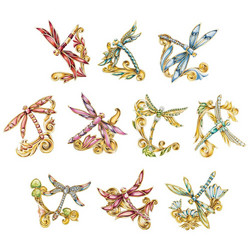 Valmiiksi leikattuja 3D kuvia, Jewel Dragonflies