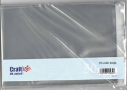 CraftUK pussit korteille, koko C5, 50 kpl