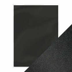 Tonic helmiäiskartonki, sävy Onyx Black, 5 kpl