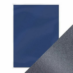 Tonic helmiäiskartonki, sävy Navy Dazzle, 5 kpl