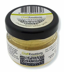 CraftEmotions Wax Paste Chameleon -vaha, sävy White-Gold