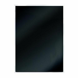 Tonic Satin Effect Mirror Card -peilikartonki, sävy Black Velvet, 5 arkkia