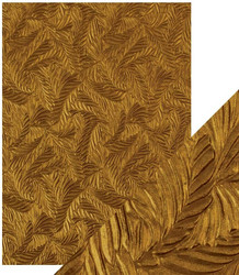 Tonic Hand Crafted Cotton -paperi, Copper Feathers, 5 arkkia