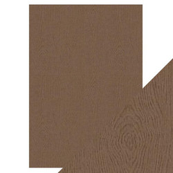 Tonic Hand Crafted Cotton -paperi, Oak Woodgrain, 5 arkkia