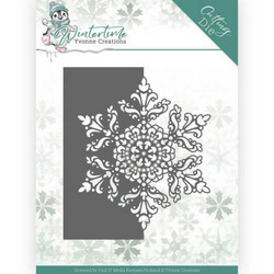 Yvonne Creations Wintertime stanssi Snowflake Border