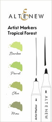 Altenew Artist Markers -setti Tropical Forest, alkoholitussit