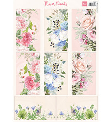 Marianne Design Flower Panels -korttikuvat
