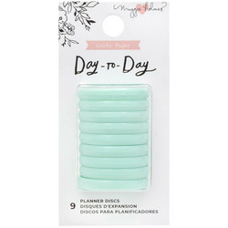 Maggie Holmes Day-To-Day Planner Small Discs -renkaat, Mint