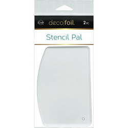 Deco Foil Stencil Pal -lastat, 2 kpl