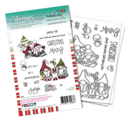 Polkadoodles Gnomeazing Christmas -leimasinsetti