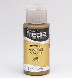 DecoArt Mixed Media -maali, Metallic Gold