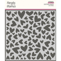 Simple Stories sapluuna Scattered Hearts