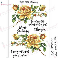 Dress My Craft Transfer Me -arkki, Soulmates