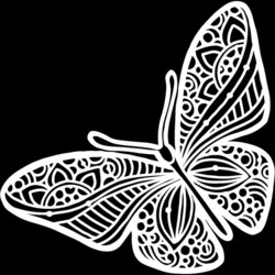 Crafter's Workshop sapluuna Joyous Butterfly