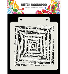 Dutch Doobadoo Grunge Lines -sapluuna