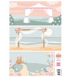 Marianne Design korttikuvat Eline's Wedding Background