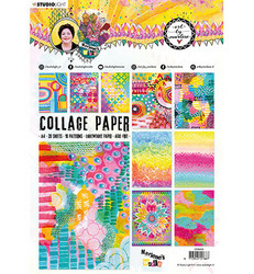 Studio Light paperipakkaus Collage Paper, Marlene's World