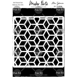 Maker Forte sapluuna Stepped Cubes