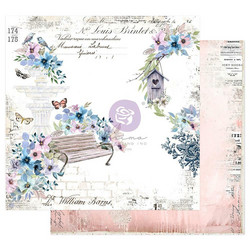 Prima Watercolor Floral -skräppipaperi Watercolor Cards