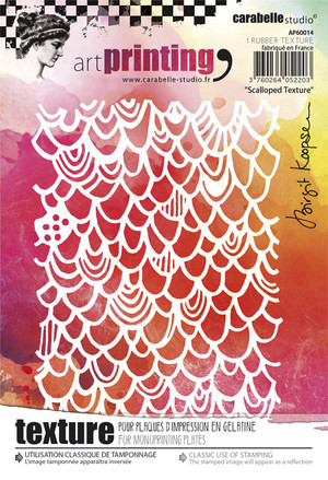 Carabelle Studio tekstuurilevy Scalloped Texture