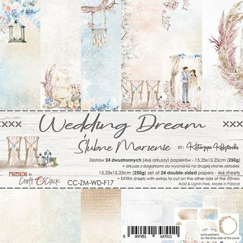 Craft O'clock paperipakkaus Wedding Dream