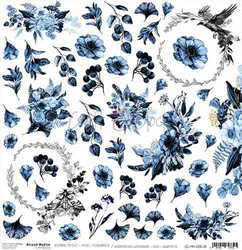 Craft O'clock skräppipaperi Mixed Media Extras To Cut Flowers 5