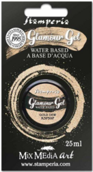 Stamperia Glamour Glitter Gel, sävy Gold Dew