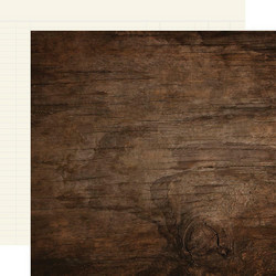 Simple Stories Color Vibe skräppipaperi Walnut/Cream Ledger