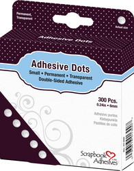 Scrapbook Adhesives Adhesive Dots -tarrapalat, 6 mm