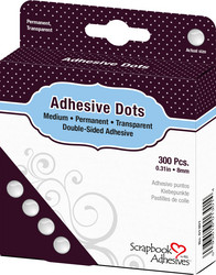 Scrapbook Adhesives Adhesive Dots -tarrapalat, 8 mm