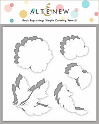 Altenew Book Engravings Simple Coloring -sapluuna